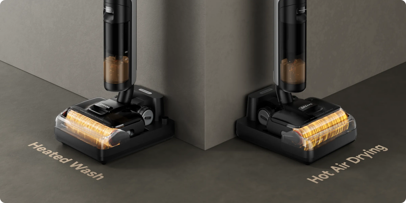 H12 Pro FlexReach self-cleaning system