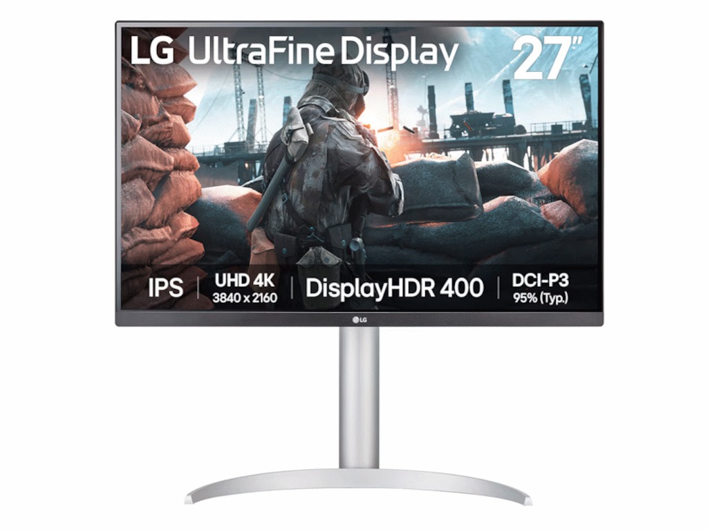 LG 27UP650K-W - Bočni prikaz