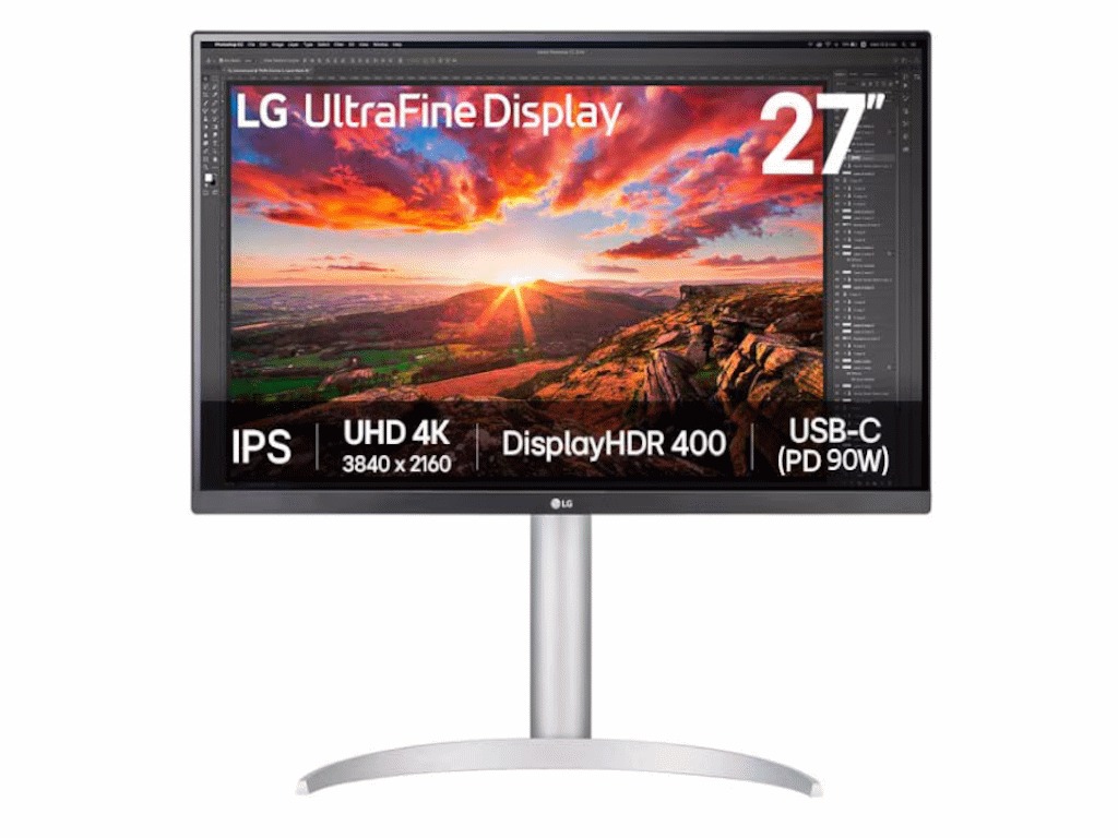 LG 27UP850K-W - Bočni prikaz