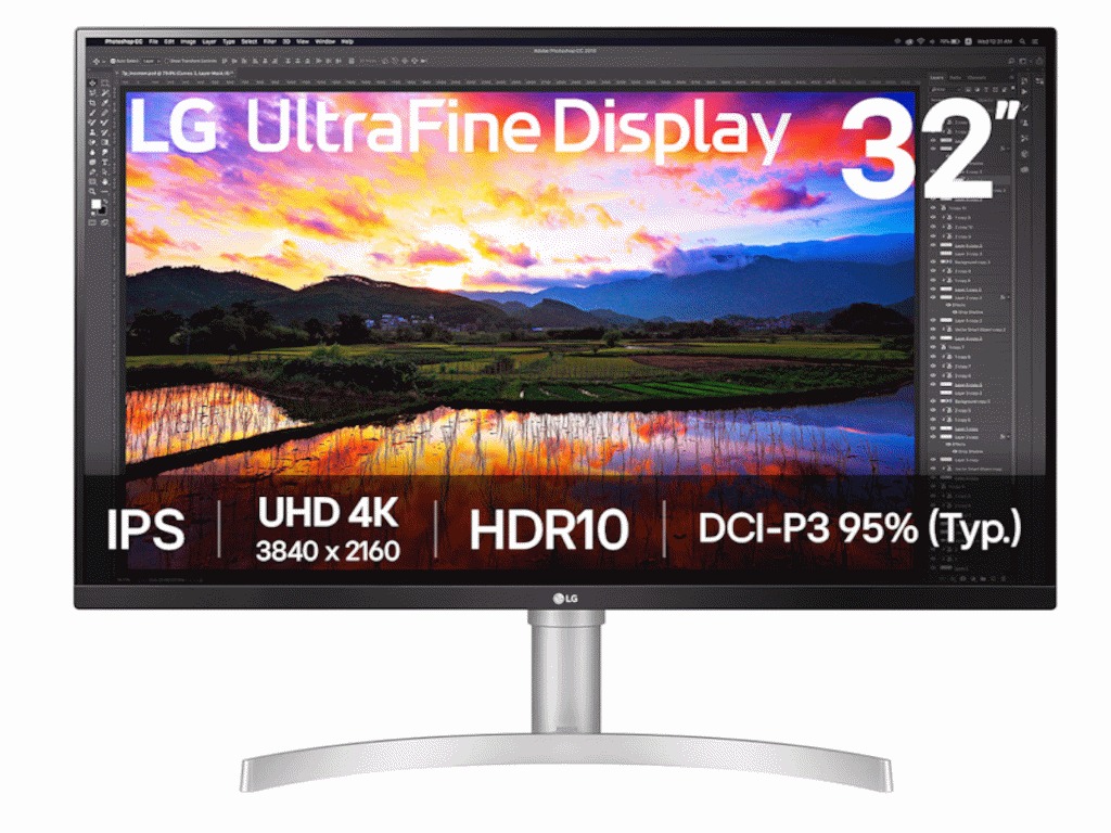 LG 32UN650K-W - Bočni prikaz