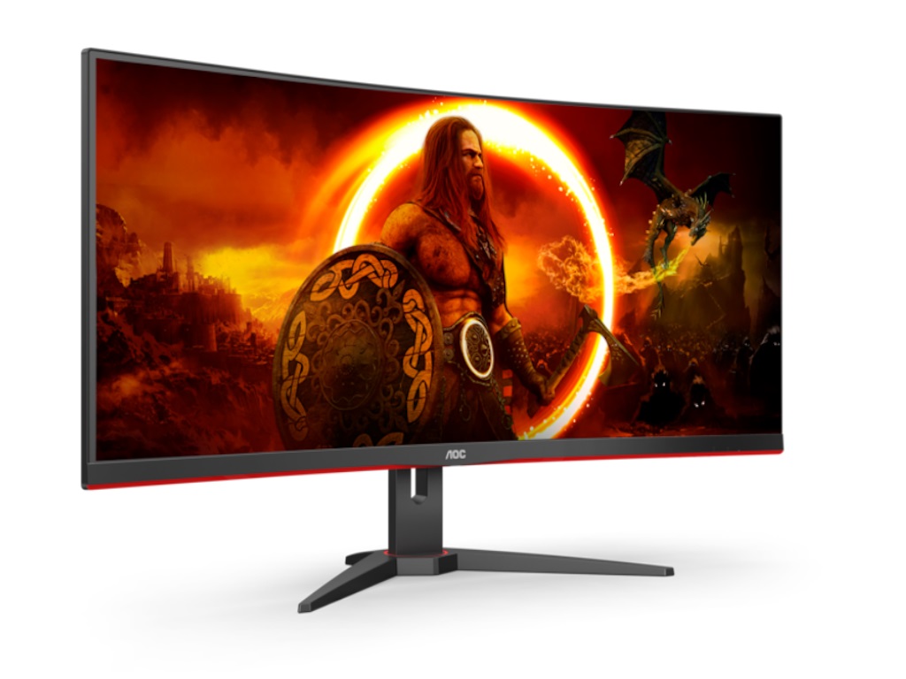 AOC CU34G2XE - Zakrivljeni dizajn