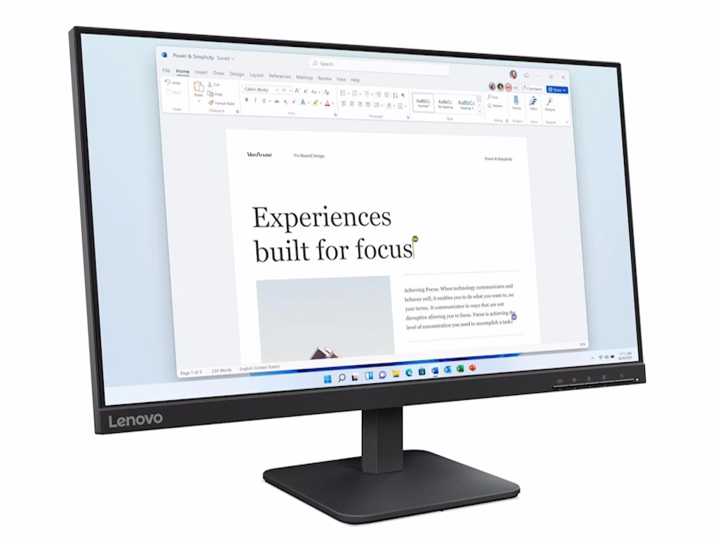 LENOVO L24-4e - Prednji prikaz