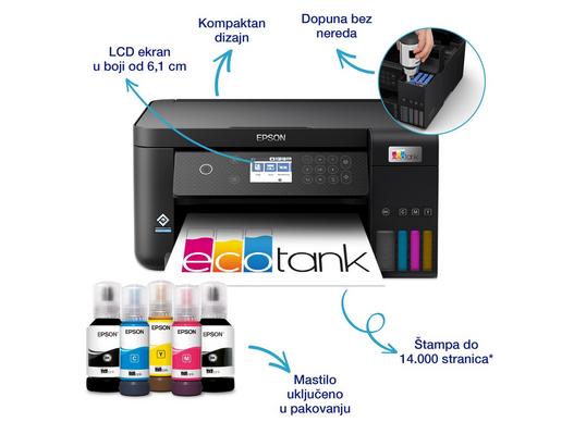 Epson L6260 - Prednji izgled
