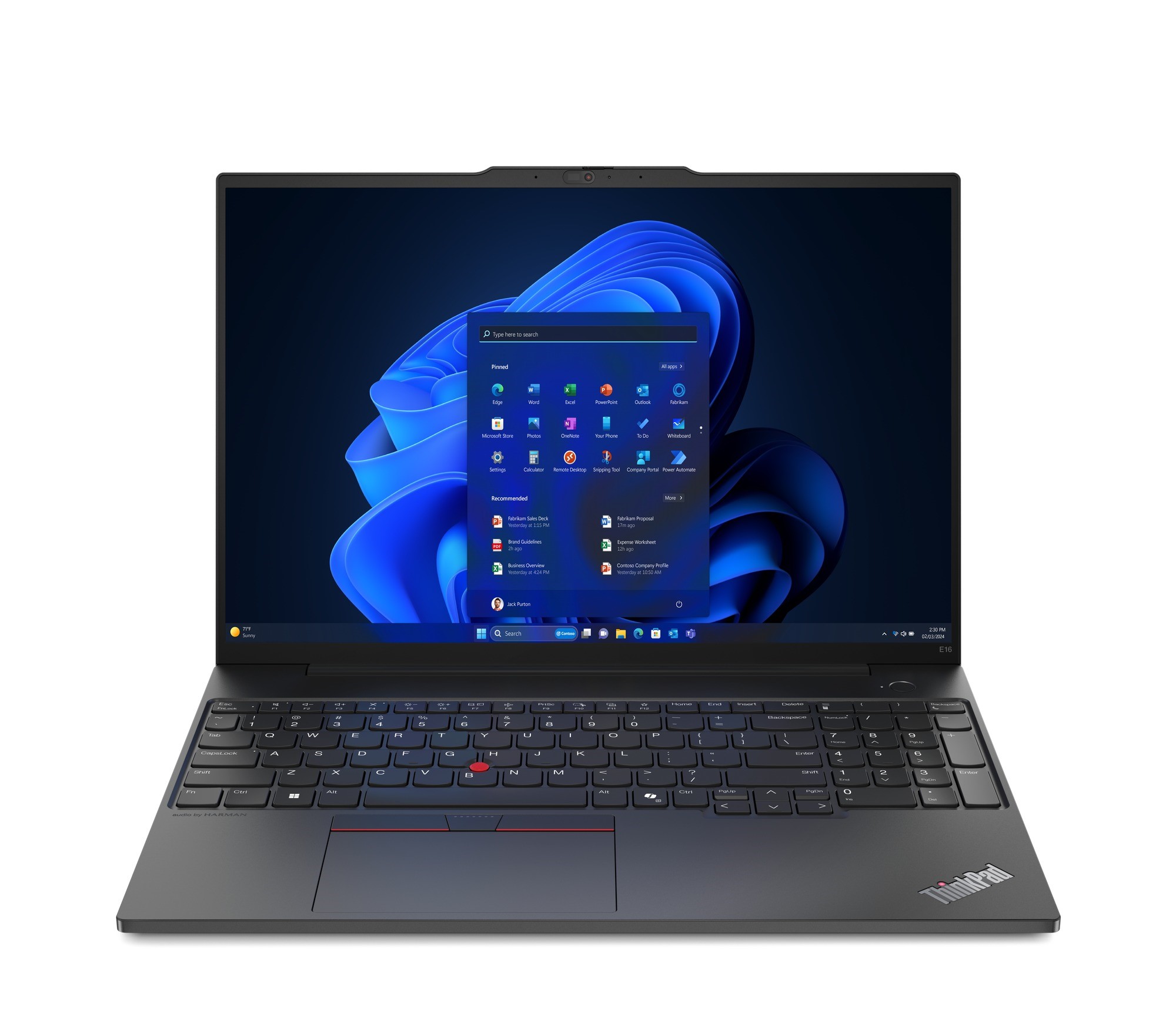 ThinkPad E16 G2 - Tastatura