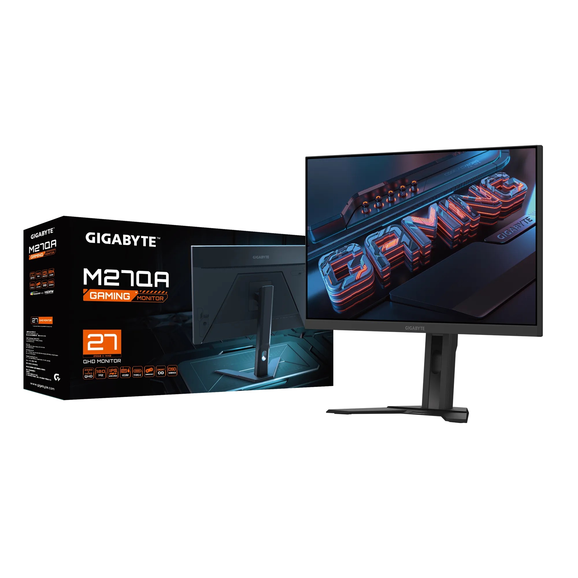 GIGABYTE M27QA - Priključci