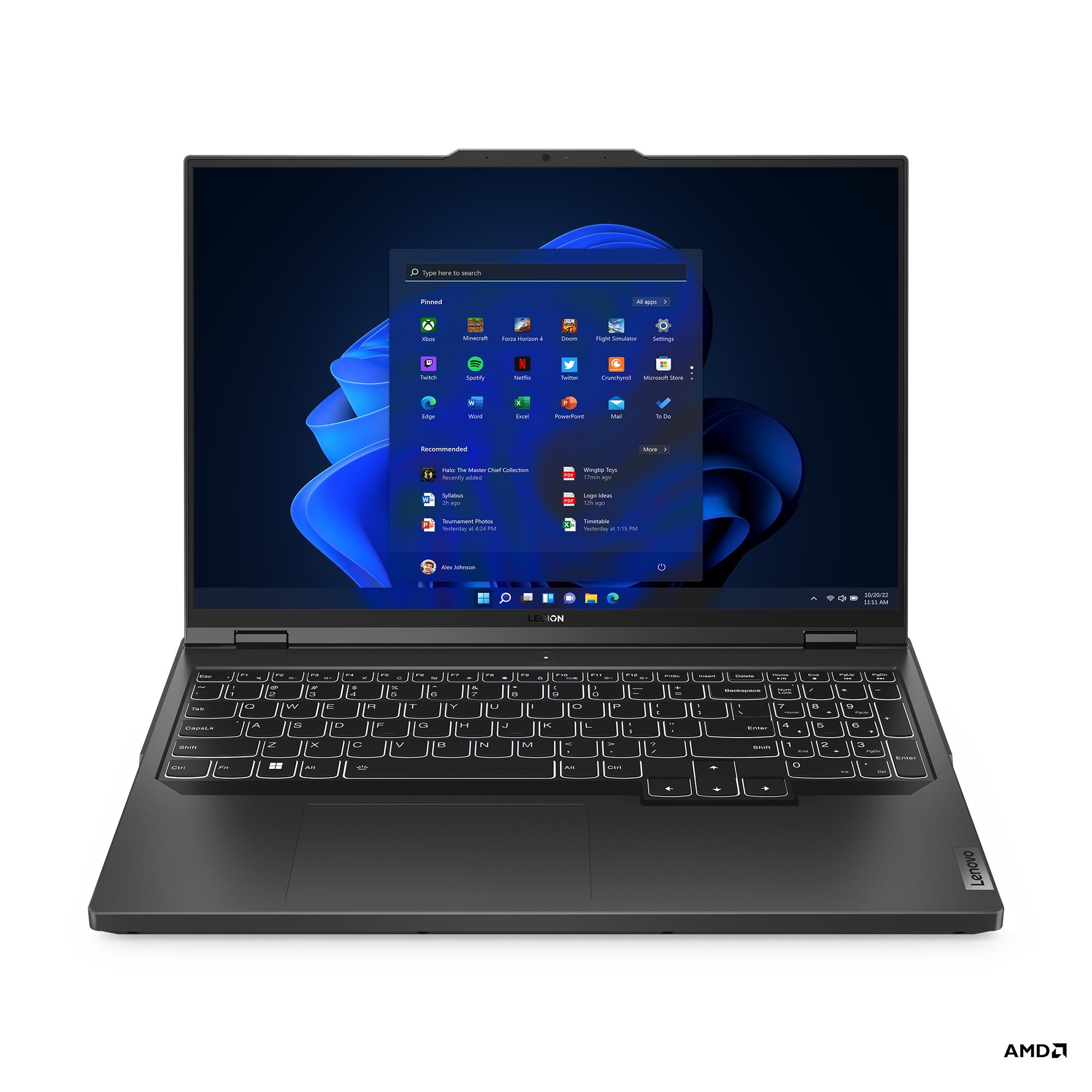 Lenovo Legion 5 Pro dizajn