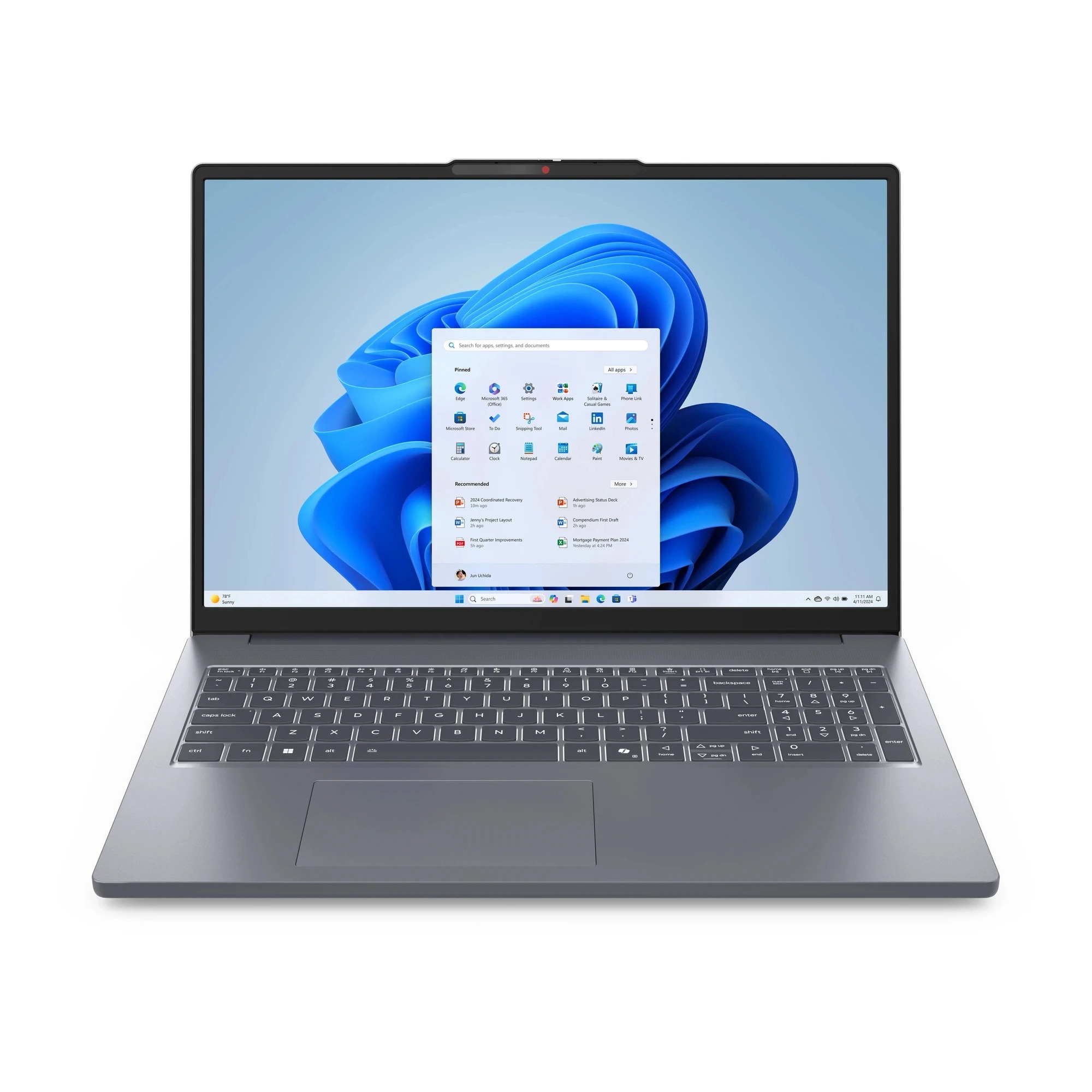 Lenovo IdeaPad Slim 3 bočno